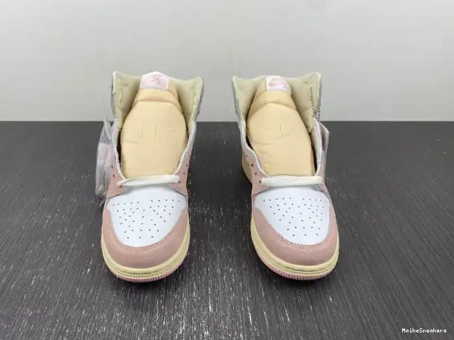 MaikeSneakers Pink Retro OG High FD2596-600 Jordan Air 1 Washed (Women's) 0405
